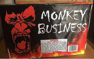 Monkey Business 100 Shot Cake